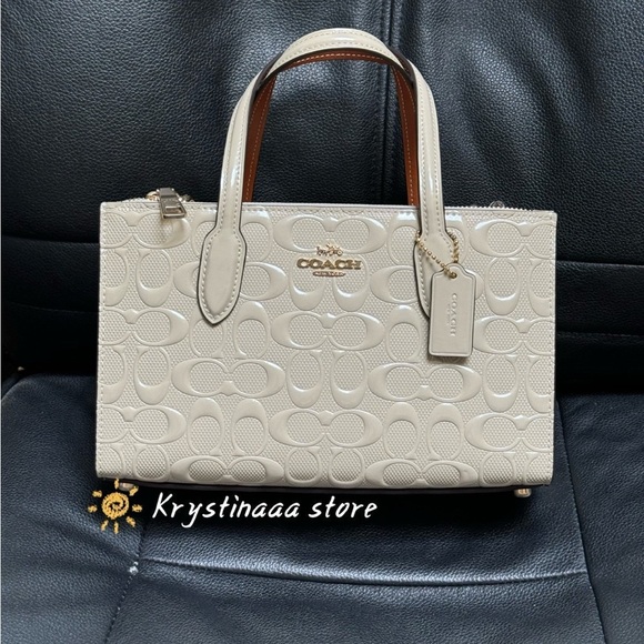 NWT Coach Nina Small Tote Bag In Signature Leather CT854